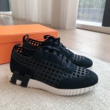 Top Quality HERMES MEN BOUNCING weave SNEAKER