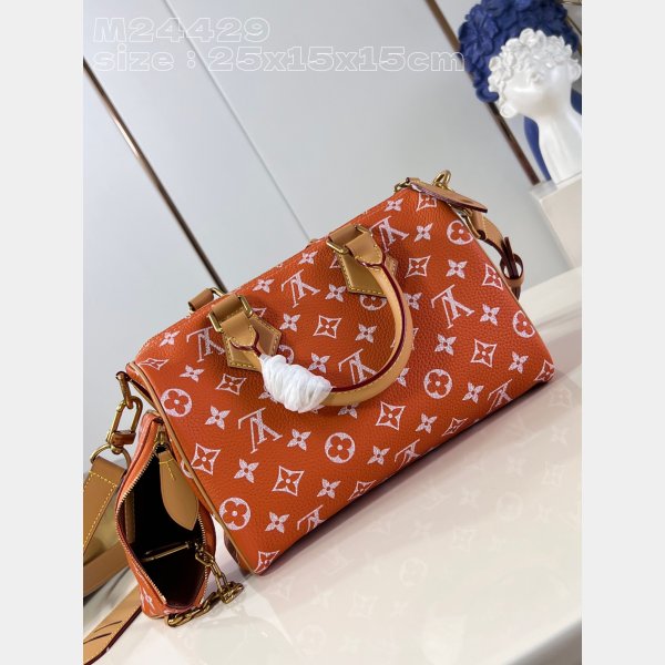 Keepall Bandoulière 50 M24429 Orange Knockoff Louis Vuitton Copy Bag