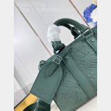 Green Shop Louis Vuitton Replcia Keepall Bandoulière 25 Taurillon Men M24432 Perfect