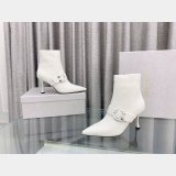 Duplicate Jimmy Choo C Buckle High Heel Ankle Designer Boots