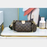 Louis Vuitton Inspired M44840 Multi Pochette Accessoires Pink or Khaki