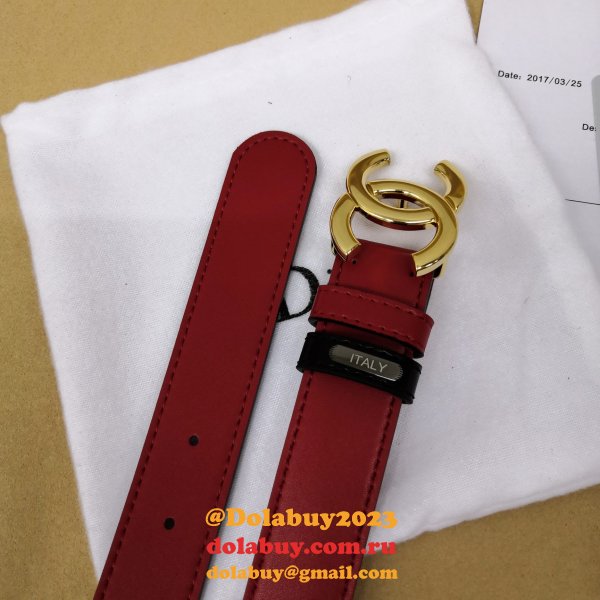 Best Best CC Double C Belt Red 1153