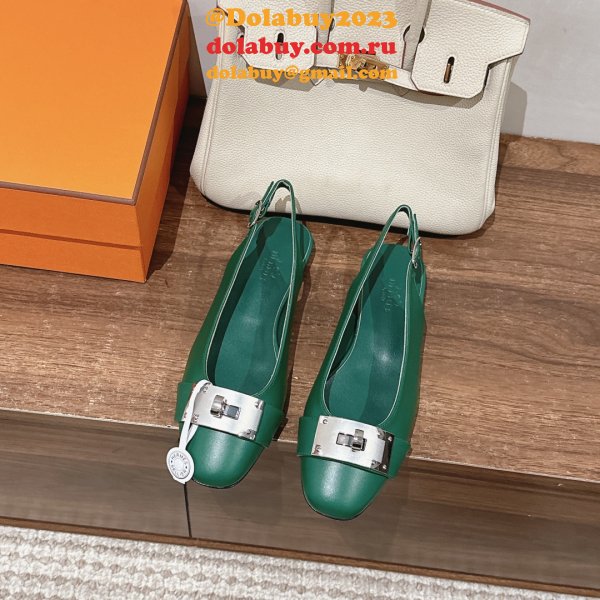 Designer Designer hermes Innocente slingback