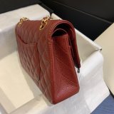 Fashion Best 2.55cm Fashion Jumbo Caviar Gold/Silver Bags