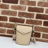 Gucci 772795 UK Embossed Top Handle 7 Stars Shoulder Bag