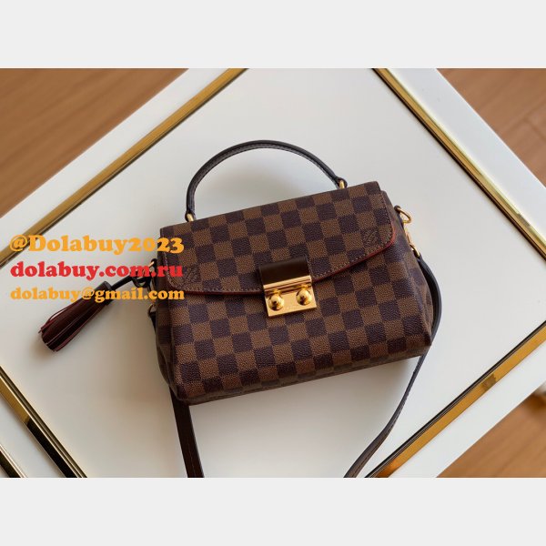 Louis Vuitton Duplicate N41581/N53000 Croisette Damier Azur Canvas