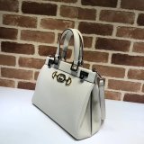 High Quality Leather Gucci 569712 Zumi Small Top Handle Copy Bag