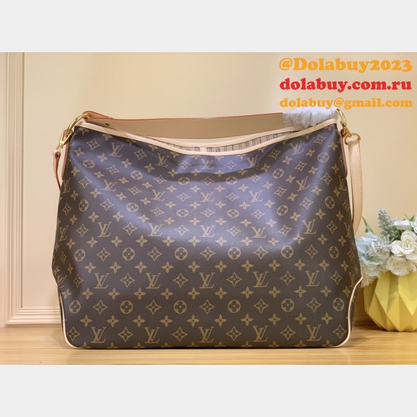 Delightful Louis Vuitton Perfect Monogram Coated Canvas Hobo M40354 Bag