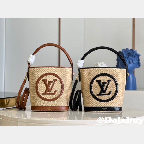 Wholesale M59962/M59961 Louis Vuitton Designer Petit Bucket Autres Toiles Monogram