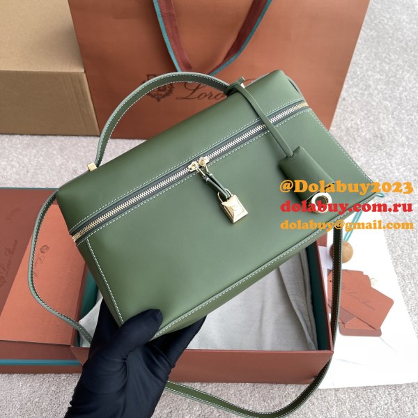 Duplicate LORO PIANA Extra Bag L27 New patent leather