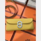 Fake Hermes  D Ancre to go clutch Epsom bag