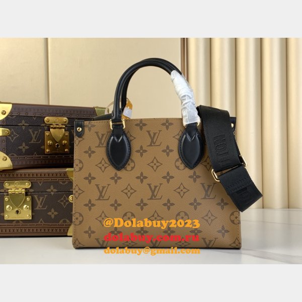 Best Louis Vuitton Inspired M47199 Shop OnTheGo Bag