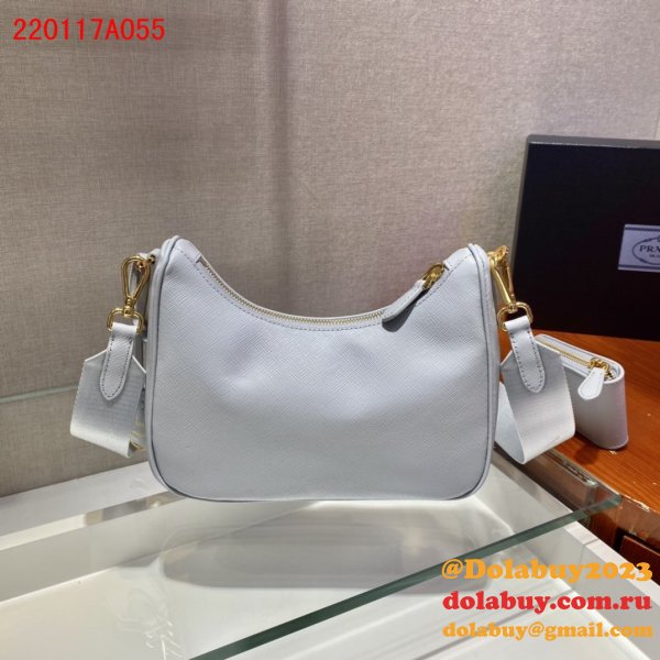 Top Quality Prada Handbags Cheap Highest Quality For Leather Hobo Re-Edition You