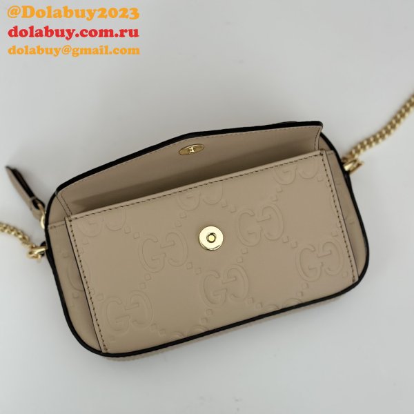 UK Gucci GG Super Mini Shoulder Duplicate 781554 Bag