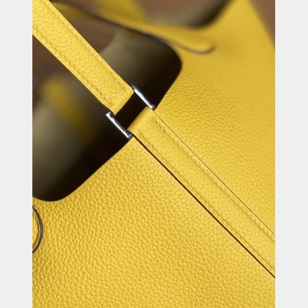 hermes Luxury picotin Yellow Best bags cheap bracelets