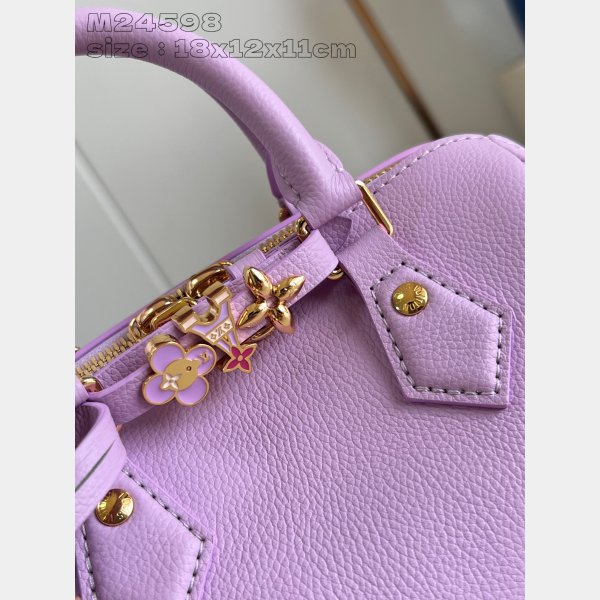 Shop Top M24598 Louis Vuitton Speedy Cheap Purple Best Bag