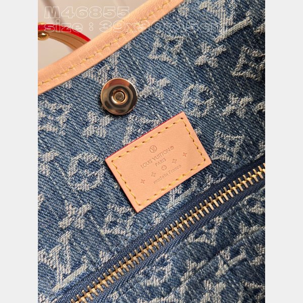 CarryAll UK Monogram Denim M46855 Wholesale Louis Vuitton Replica Bag