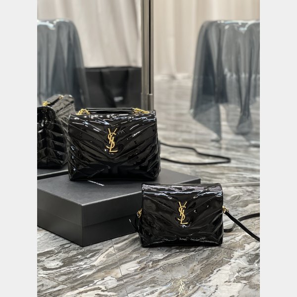 Designer Top Quality YSL Loulou 494699/467072 Black Handbags Online