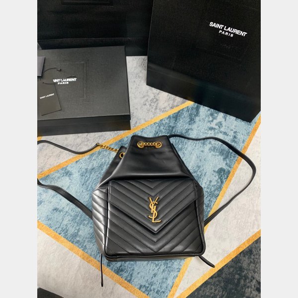 Best Quality Top Quality Saint Laurent 672609 1EL07 JOE Backpack Black