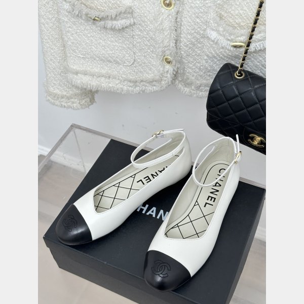 High-Quality Classic Fake Double C Mary Jane Shoes