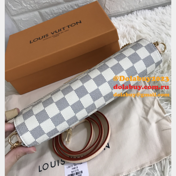 Louis Vuitton Damier Canvas Shoulder Favorite MM AAA+ N41275 Bag