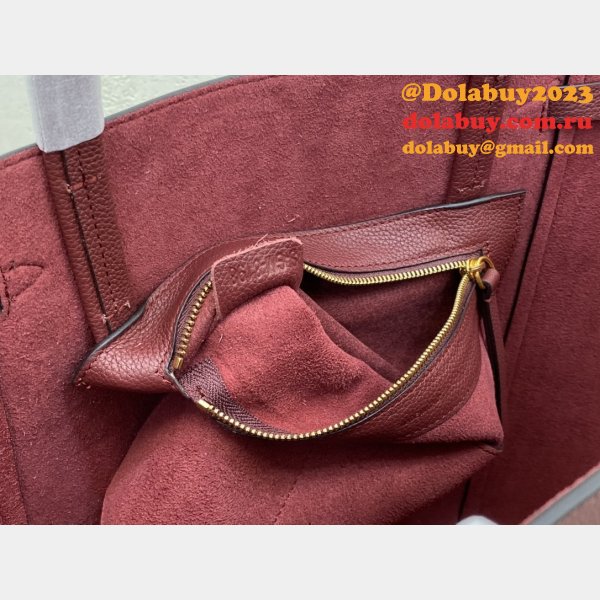 Céline Cabas Wine Red Phantom Luggage Phantom Luggage Best