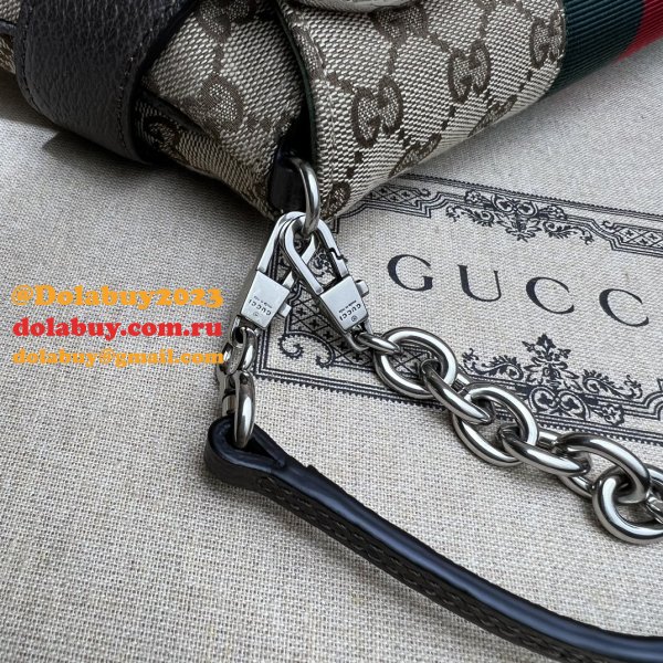 High Quality Gucci Horsebit Chain 764255 Shoulder Inspired Bag Beige