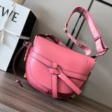 High Quality bag 1:1 Wholesale Mirror LOEWE GATE HADNBAG 25MM