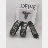 Luxury Loewe Anagram double-sided embroidered shoulder strap