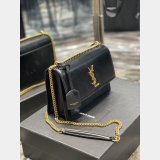 Shop Saint Laurent Sunset Mono Crossbody Bag 22CM 422906 1:1 Mirror