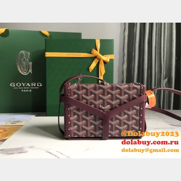 Best Quality 020177 Minaudière Goyardine Perfect Goyard bags