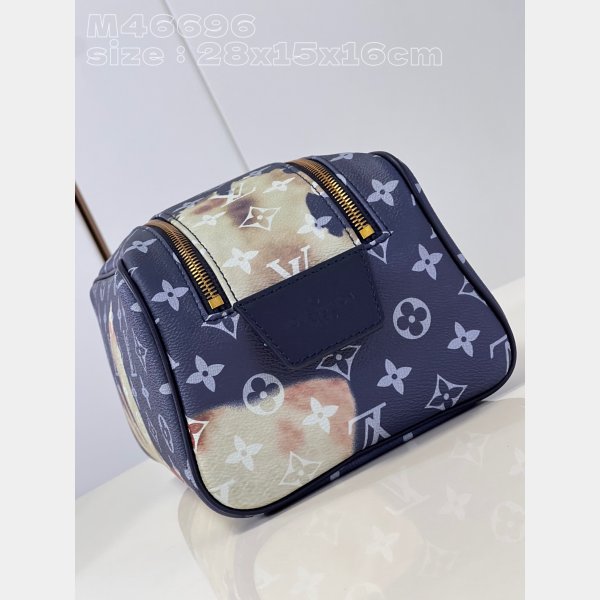 Dopp Kit M46696 Louis Vuittons Bests High Quality Copy Designer Bag