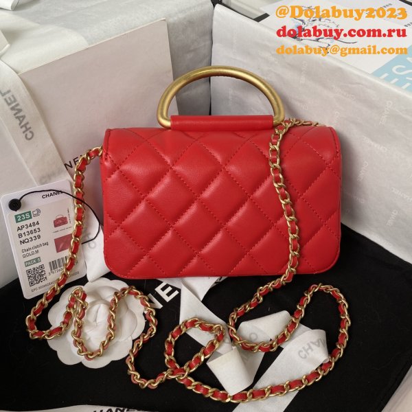 Designer Top Fake Flap Shoulder Messenger 7 Star AP3484 Bag