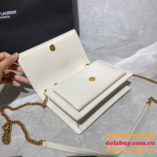 Duplicate YSL Sunset 19cm Pursesre Store Cream