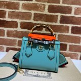 Gucci designer Knockoff 702732 Diana mini tote bag leather