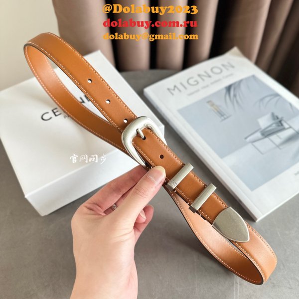 Wholesale Perfect CELINE 25MM Designer belt