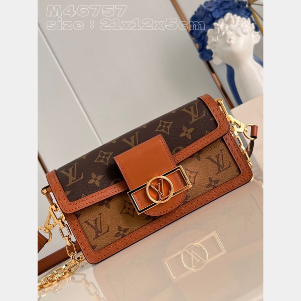 Best Knockoff LOUIS VUITTON M46757 DAUPHINE BAG East West