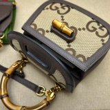 Best  1:1 Mirror Gucci Mini jumbo GG bag 686864 Bamboo