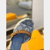 Best LOUIS VUITTON Helios Wedge Sandal