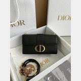 Copy Dior Black/White Montaigne High Quality 9207 Bag 21.5CM