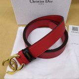 Best Best CC Double C Belt Red 1153