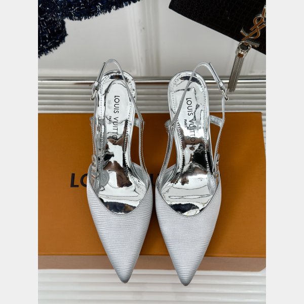 1:1 Mirror Louis Vuitton Blossom Slingback Pumps Perfect