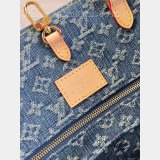 OnTheGo Louis Vuitton High Quality bag Monogram Denim M46871 Handbag