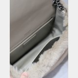 SAINT LAURENT NIKI YSL Best rabbit fur 498894 BAG