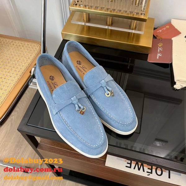 First Copy Loro Piana Fashion 2023 Retro Casual Shoes