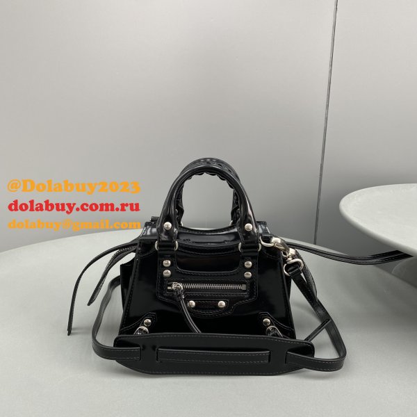 Best balenciaga cuag Patent leather black