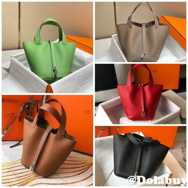 Top 1:1 Mirror Hermes Picotin 1:1 Mirror 18/22CM Handbags Store