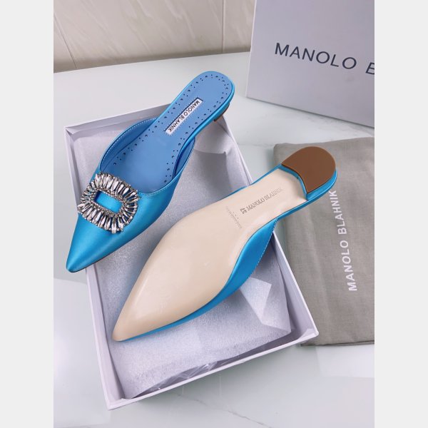 Bests Manolo Blahnik Luxury Satin Pumps