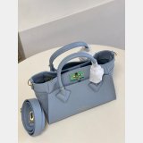 Highest Product Quality Louis Vuitton On My Side PM High End Leathers M57728 Blue Bag 7 Star