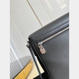 Louis Vuitton 1:1 Fake Designer M30850 District Taiga Leather Men Bags